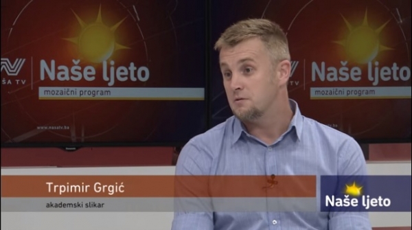 [VIDEO] Trpimir Grgić o svojim slikarskim počecima